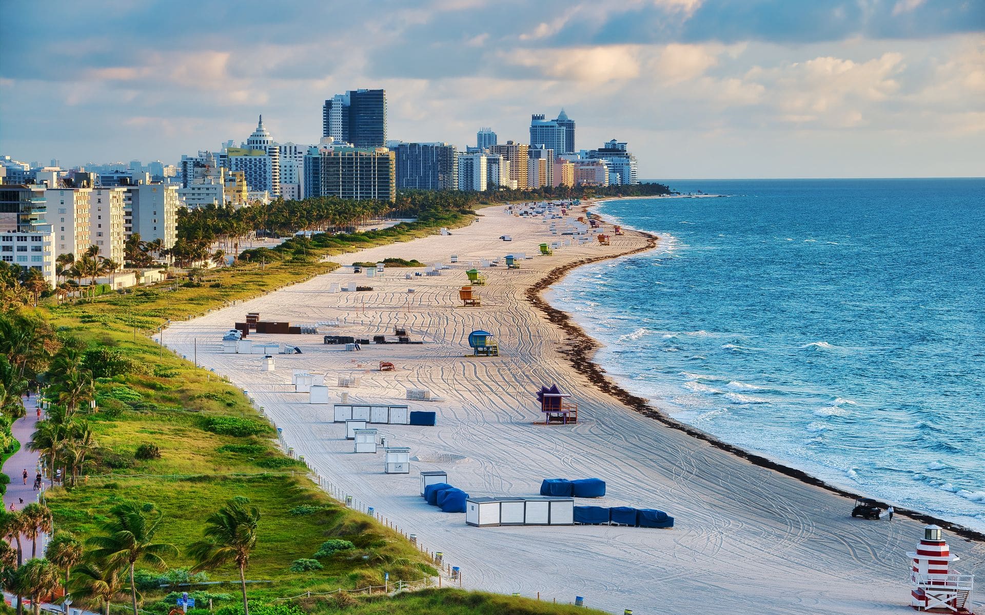 Miami Beach in Florida