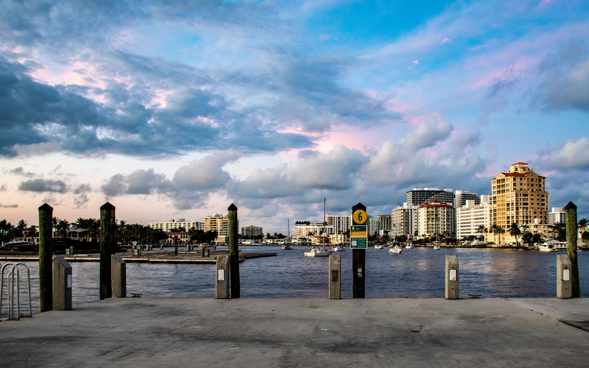 Palm Beach and West Palm Beach in Florida